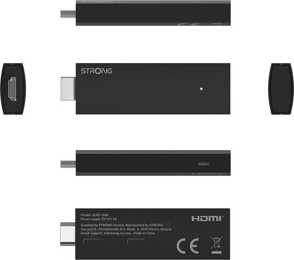 Stærk LEAP-UNA Wi-Fi 2K Android TV medietjeneste