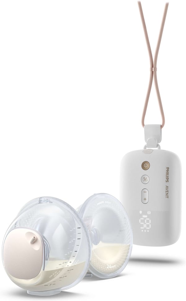 Philips Avent SCF532/11 Handsfree bröstpump med två uppsamlingskoppar