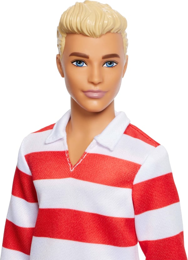 Barbie Ken Fashionista i randig skjorta
