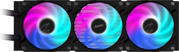 Gigabyte AORUS WATERFORCE II 360 vätskekylningssystem, svart