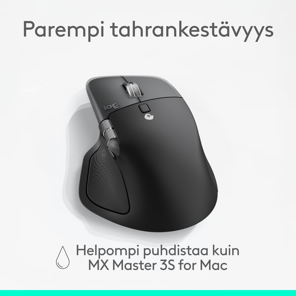 Logitech MX Master 4 för Mac-mus, svart