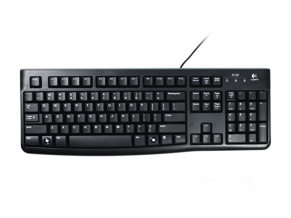 Logitech K120-tastatur til virksomhedsbrug