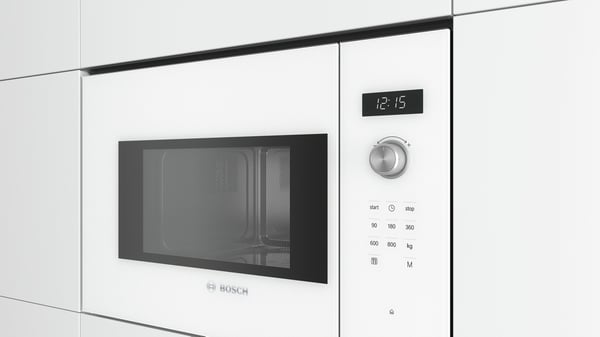 Bosch BFL524MW0 Serie 6 -mikrovågsugn, vit