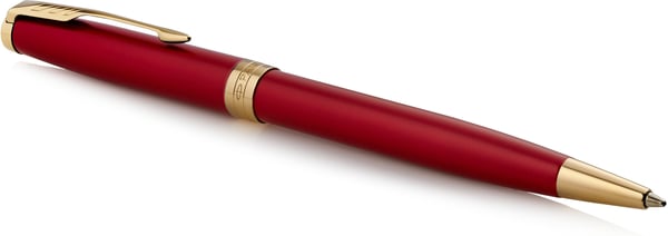 Parker Sonnet Röd Lack G.T Bollpenna