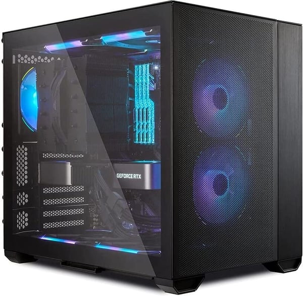 Lian Li O11 Air Mini ATX-kabinet med vindue, sort
