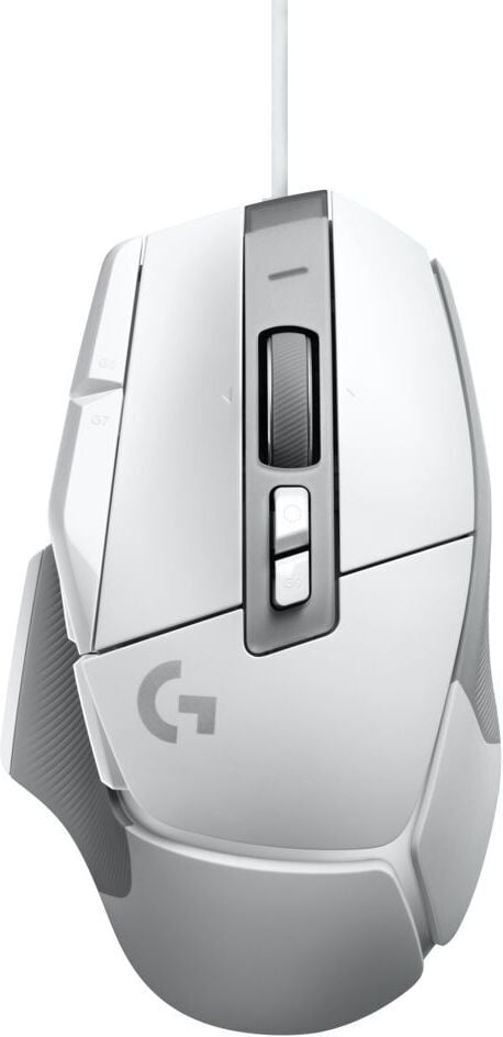 Logitech G502 X -spilmus, hvid