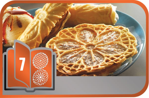 Tefal Snack Collection - pandeplader: 7 Tynde vafler