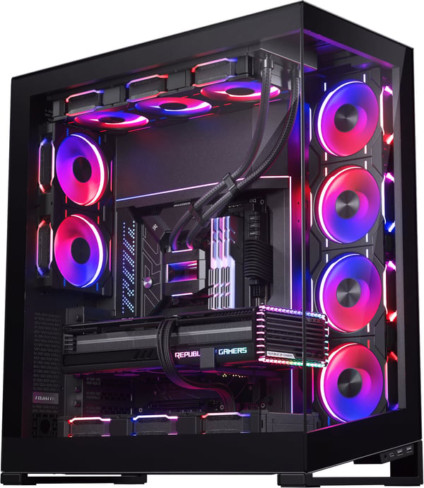Phanteks NV7 Full Tower ATX-kabinet med panoramavindue, sort