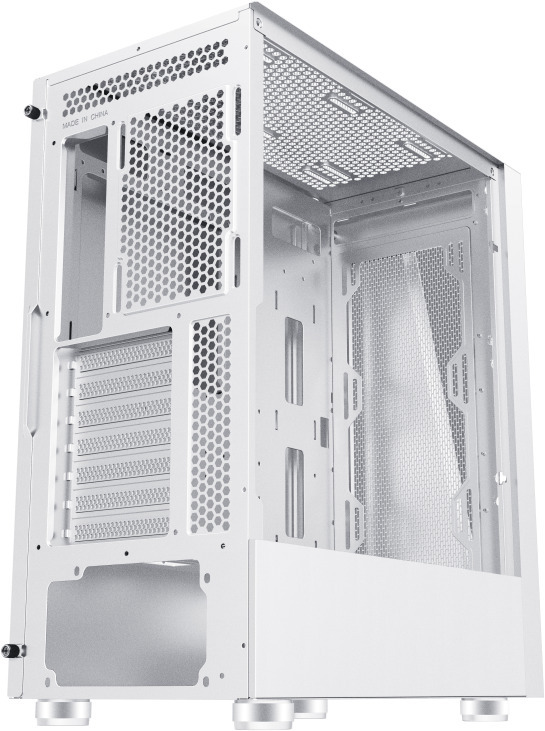 Blackstorm Artemis 3705 ATX-chassi med fönster, vit