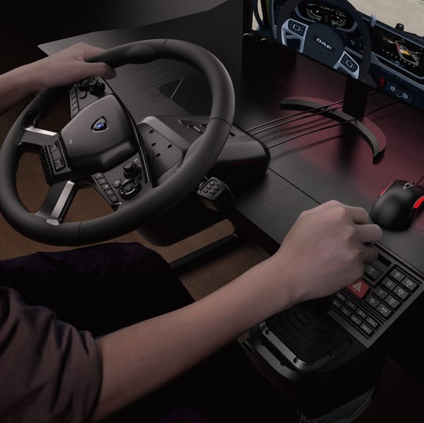 Hori Force Feedback Truck Control System - ratkontrol, PC