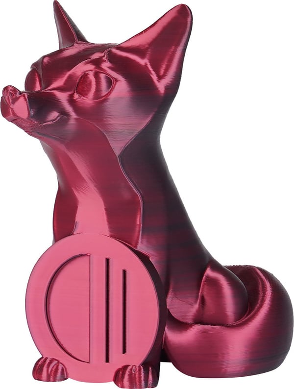 Copymaster3D Duo-Silk filament til 3D-printere, 1.75 mm, sort/rød
