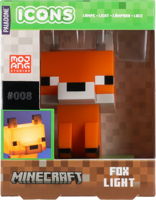 Paladone Icon Minecraft Ravens lys