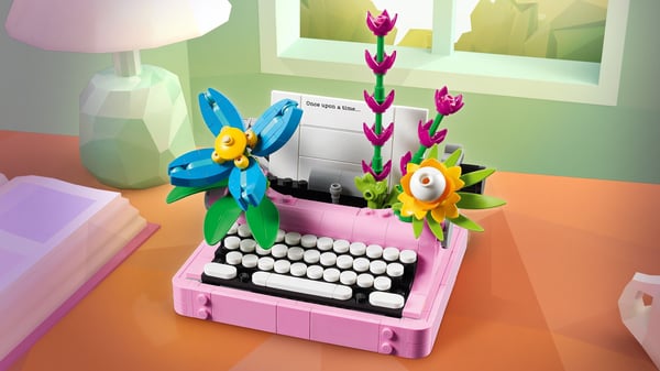 LEGO Creator 31169 – Skrivemaskine og blomster