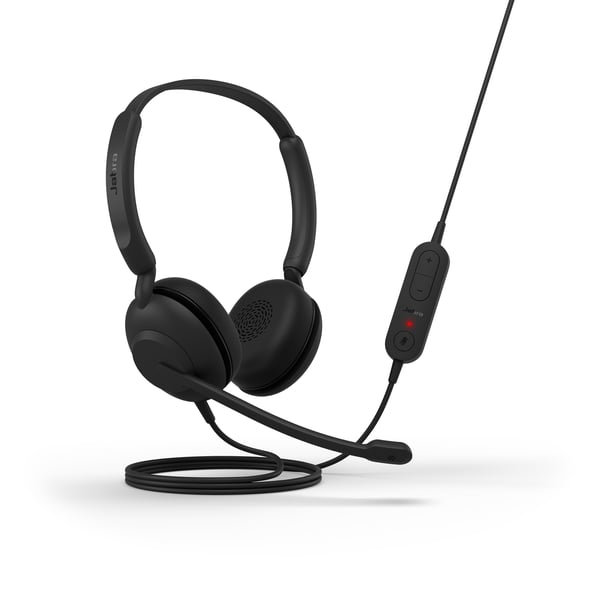 Jabra Evolve 10 headset, USB-A, svart