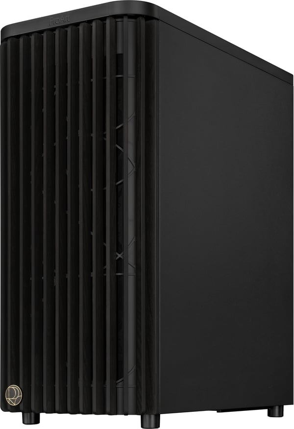 Asus PROART PA401 WOOD METAL PWM BLACK ATX-chassi, svart