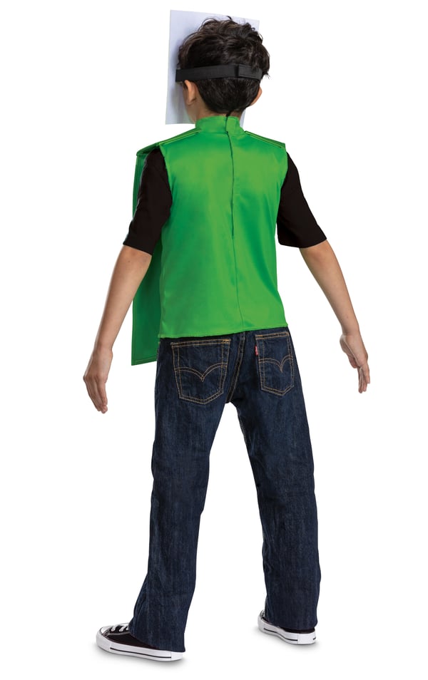 Rollspel Minecraft Creeper T-shirt & Mask, 7-8 år, 127-136 cm