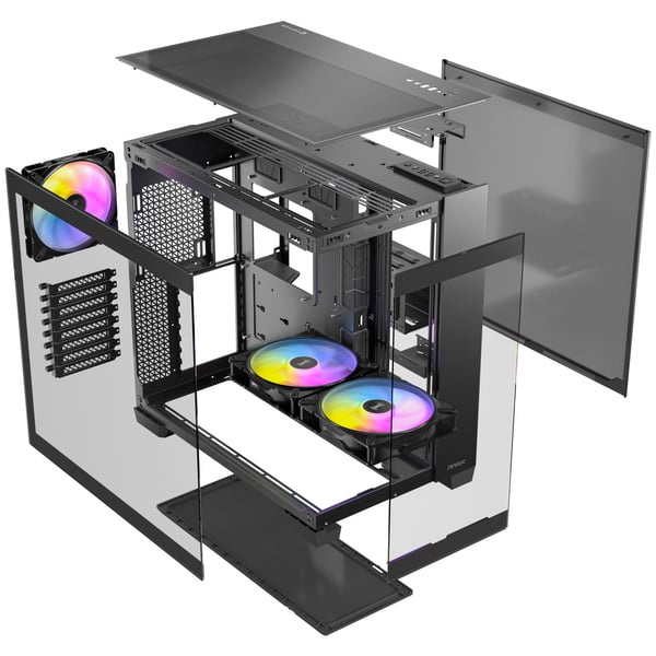 Antec C8 ARGB ATX-chassi, svart