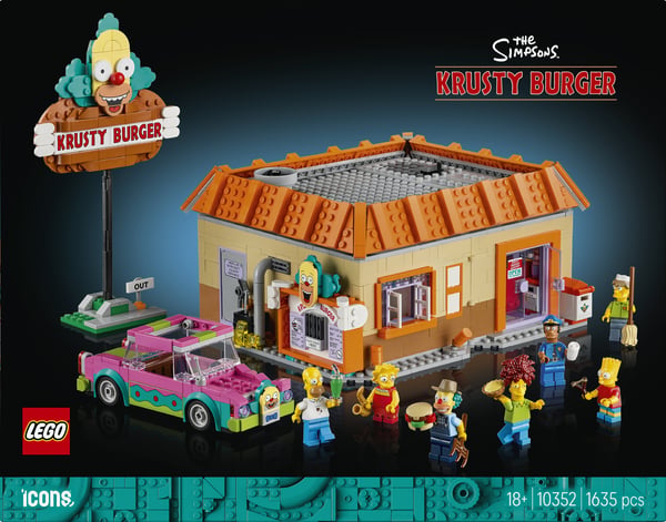 LEGO Ikoner 10352 - Simpsons™: Krusty Burger