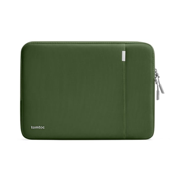 tomtoc Defender A13 13" bärbar skyddsfodral, grön