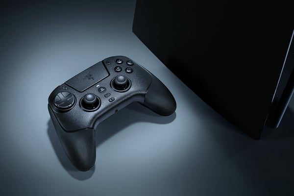 Razer Raiju V3 Pro trådlös spelkontroll PS5 och PC, svart