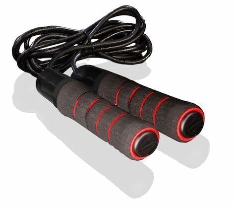 Gymstick Leather Jump Rope hopprep