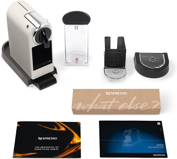Nespresso Citiz -kapselmaskin, vit