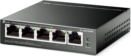 TP-LINK TL-SG105PE - 5-portars PoE-switch
