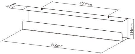 ErgoWork Steel Cable Rack -slits