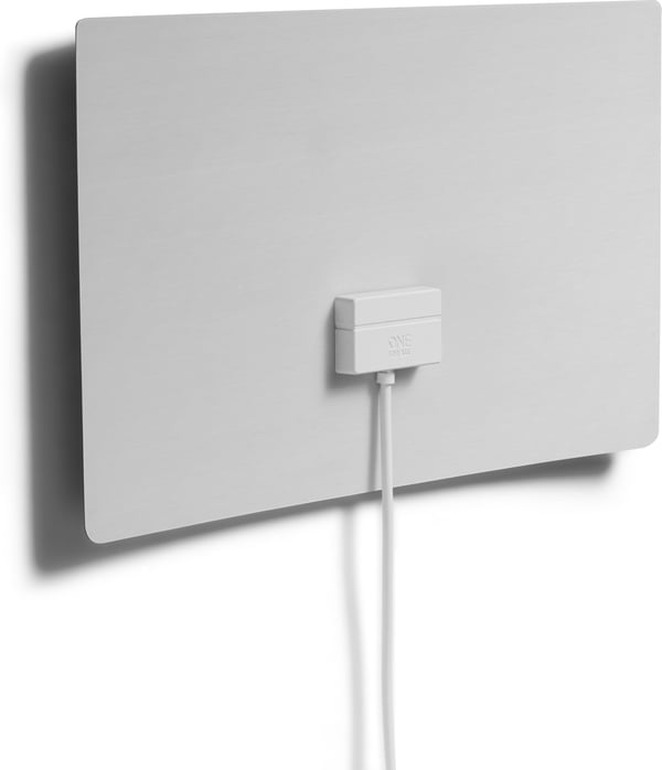 One For All SV9440 - aktiv DVB-T/T2 indendørsantenne med 5G LTE-filter, 45 dB One For All SV9440 - aktiv DVB-T/T2 indendørsantenne med 5G LTE-filter, 45 dB