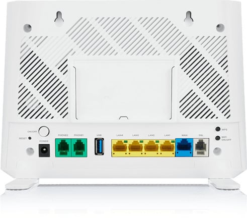 ZyXEL DX3301-T0 AX1800 Dualband ADSL2/VDSL2-modem och WiFi6-router