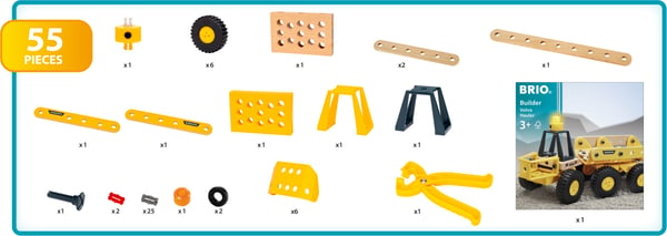 BRIO Builder 34599 - Volvo tipvogn