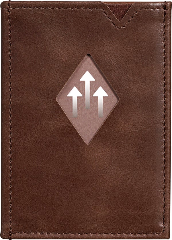 Exentri Miniwallet - tegnebog, hasselnød