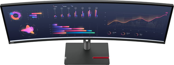 Lenovo ThinkVision P49w-30 49" böjd skärm