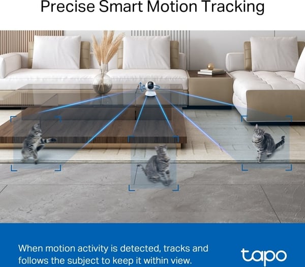 TP-LINK Tapo C220 Pan Tilt AI övervakningskamera
