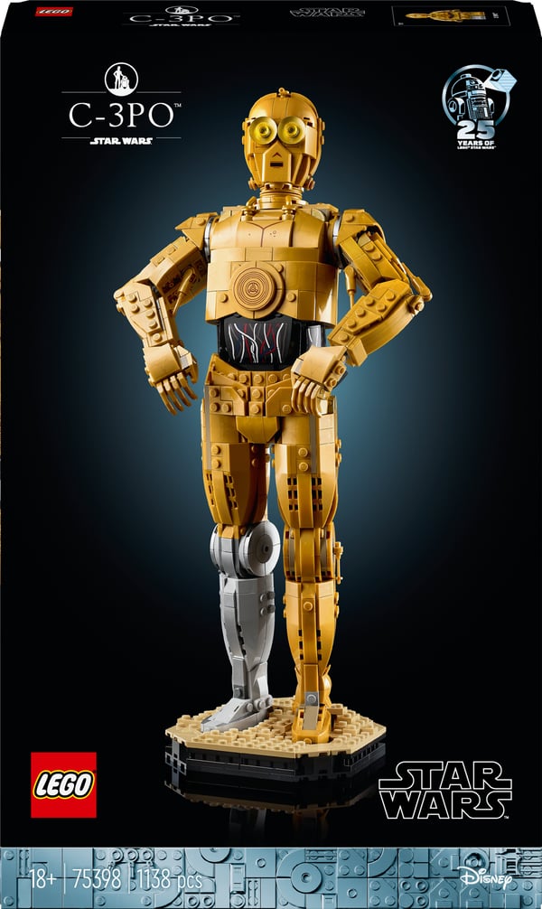 LEGO Star Wars™ C-3PO™ Byggbar droidfigur 75398