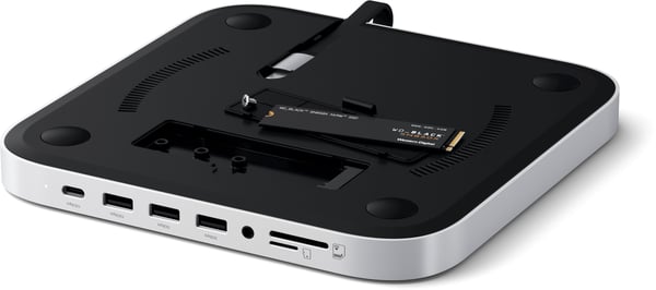 Satechi Stand Hub til Mac mini-dock, sølv