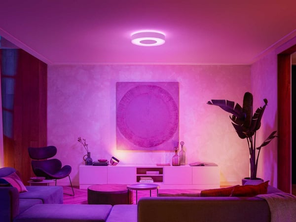 Philips Hue Infuse L smart taklampa, vit
