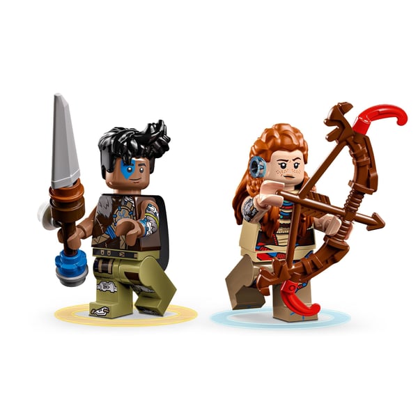 LEGO Horizon Adventures 77037 – Aloy og Varl mod Beskyttelsesskjold og Tandhjul
