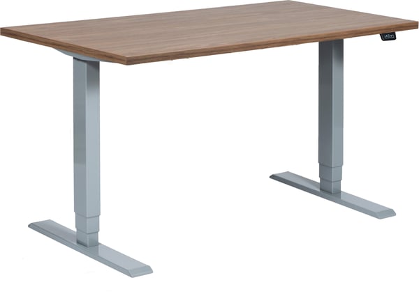 Elfen Ergodesk -bordskiva, 120 x 60 cm, valnöt