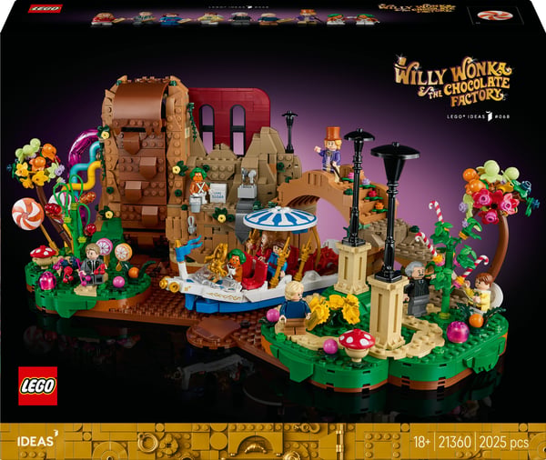 LEGO Ideas 21360 Villi Vonkka och chokladfabrik