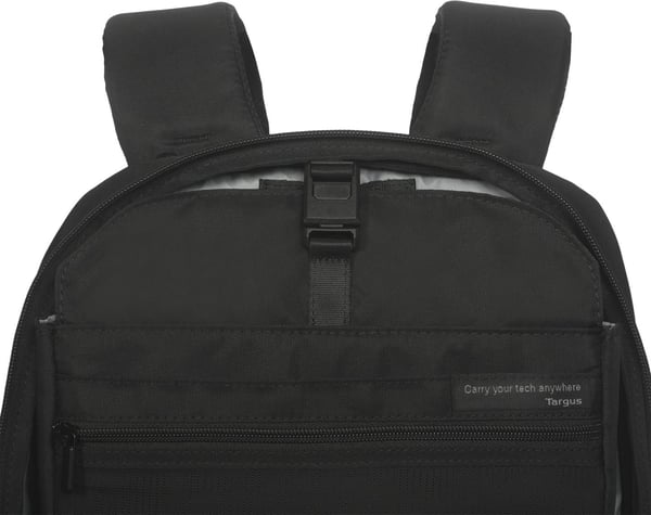 Targus Work+ EcoSmart 16" laptopryggsäck, svart