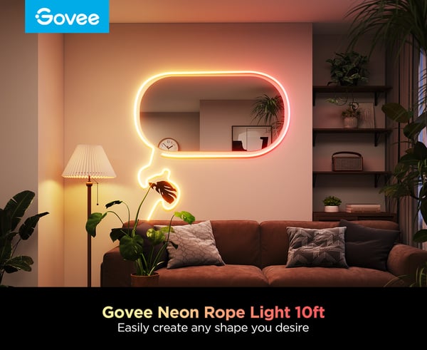 Govee Neon Rep-ljusslinga 2, 3 m