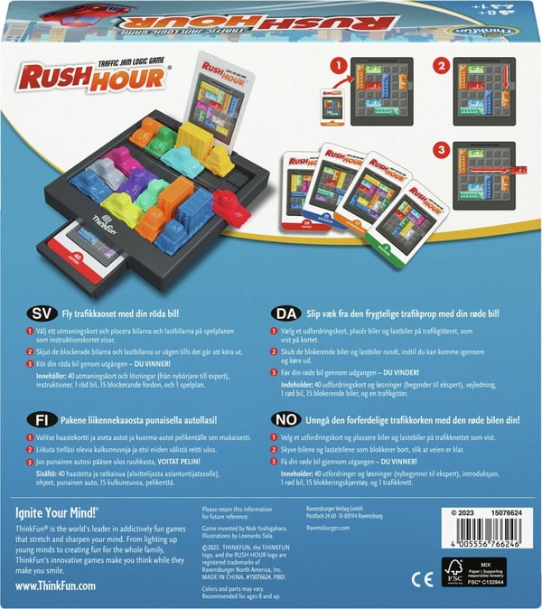 Think Fun Rush Hour Trafikstockning spel