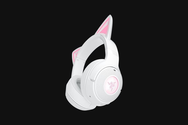 Razer Kraken Kitty V2 Bluetooth gaming-headset, vit