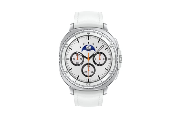 Samsung Galaxy Watch8 Classic BT smartwatch, 46 mm, vit