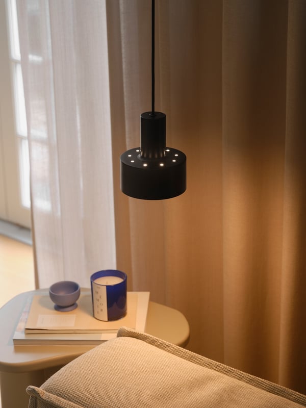 Nordlux Matis pendellampa, svart