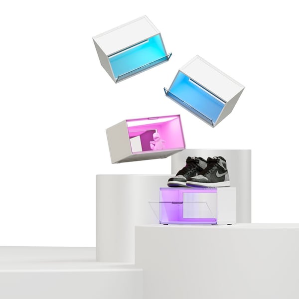 Nanoleaf Expo Smart Display Fodral Startpaket - 4 st