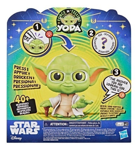 STAR WARS Kraft och Berättande Yoda, interaktiv figur, 15 cm