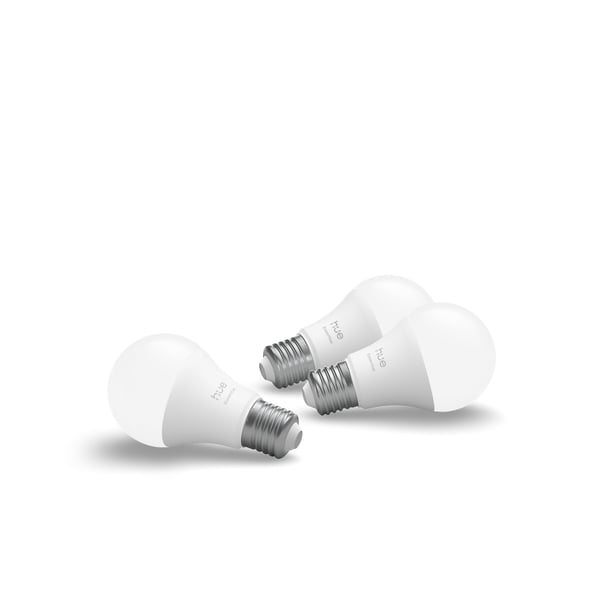 Philips Hue Essential smartlampa, White and color ambiance, E27, 806 lm, 3-pack