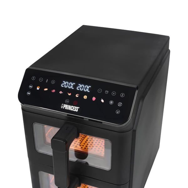 Princess stack airfryer, 2 x 5,6 l